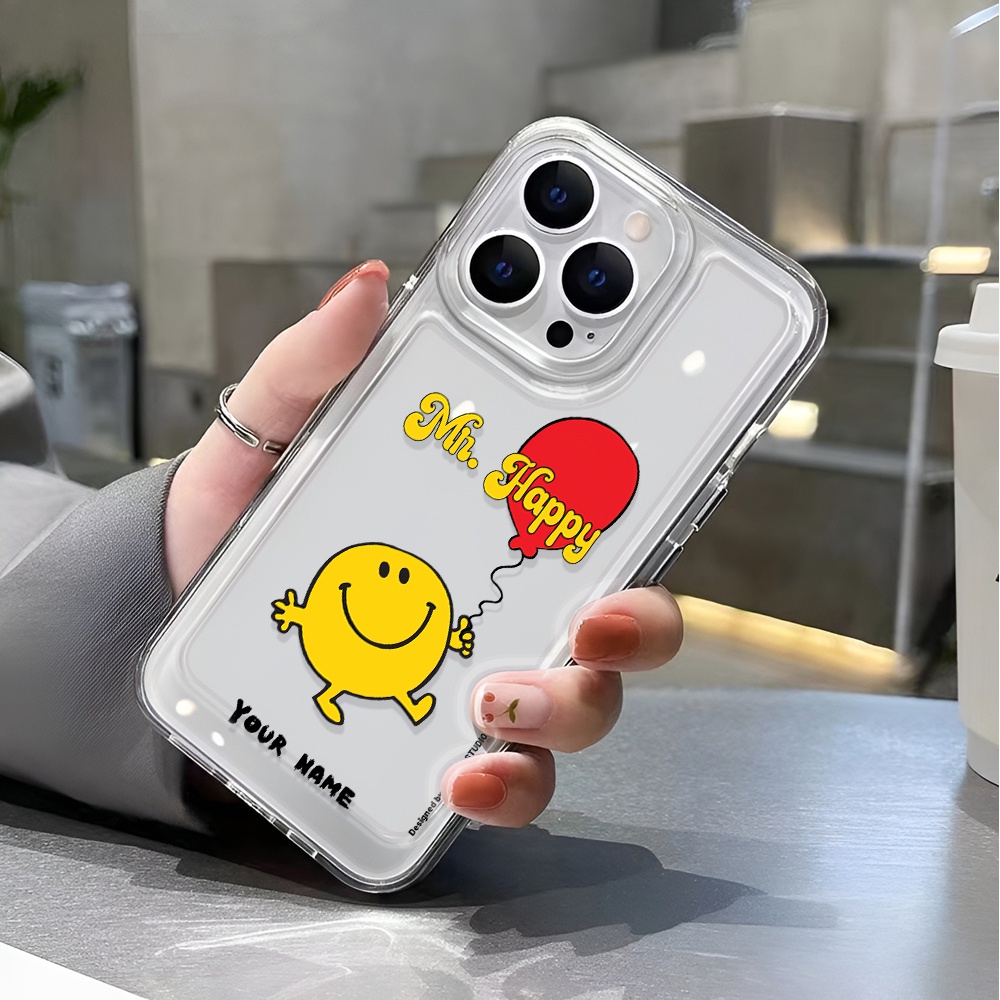 Ốp Điện Thoại Trong Suốt Chống Sốc In Hình Khinh Khí Cầu Thời Trang Cho iphone 14 pro max 11 13 12 7 8 Plus X XR XSMax