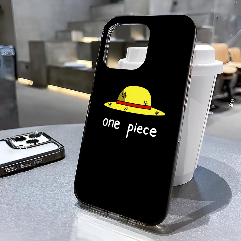 Ốp Điện Thoại Trong Suốt In Hoạt Hình One Piece Cho iphone 14 pro max 11 13 12 7 8 Plus X XR XSMax