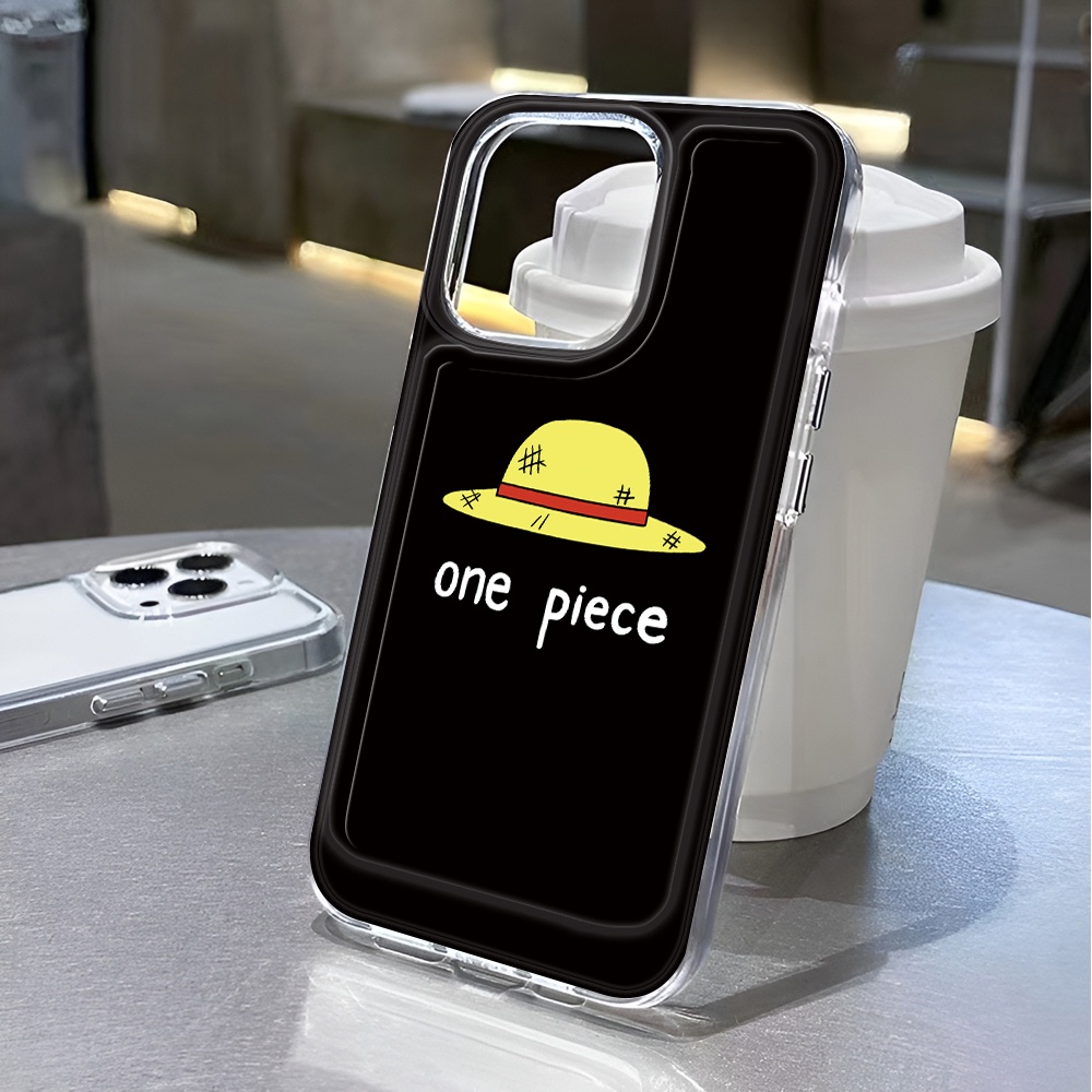 Ốp Điện Thoại Trong Suốt In Hoạt Hình One Piece Cho iphone 14 pro max 11 13 12 7 8 Plus X XR XSMax