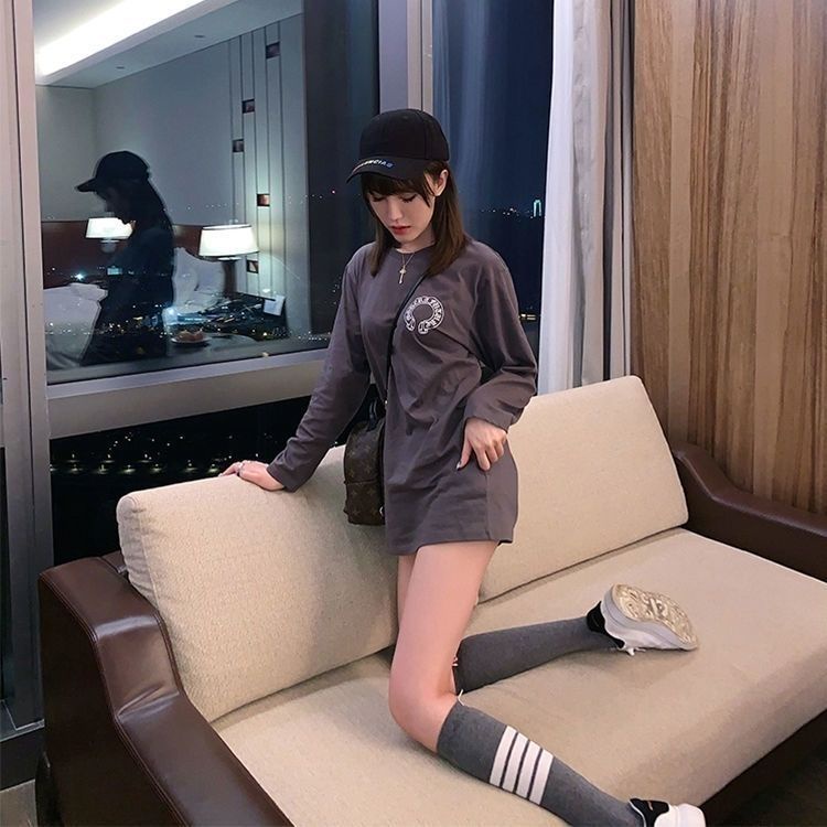 Hàng Mới Về Vớ Ngắn Mỏng Vừa Bốn Sọc Màu Xám Phong Cách Thời Trang Xuân Hè Dành Cho Nữ JK