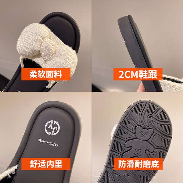 Dép Đế Mềm Thắt Nơ Xinh Xắn Thời Trang Hè 2023 Cho Nữ