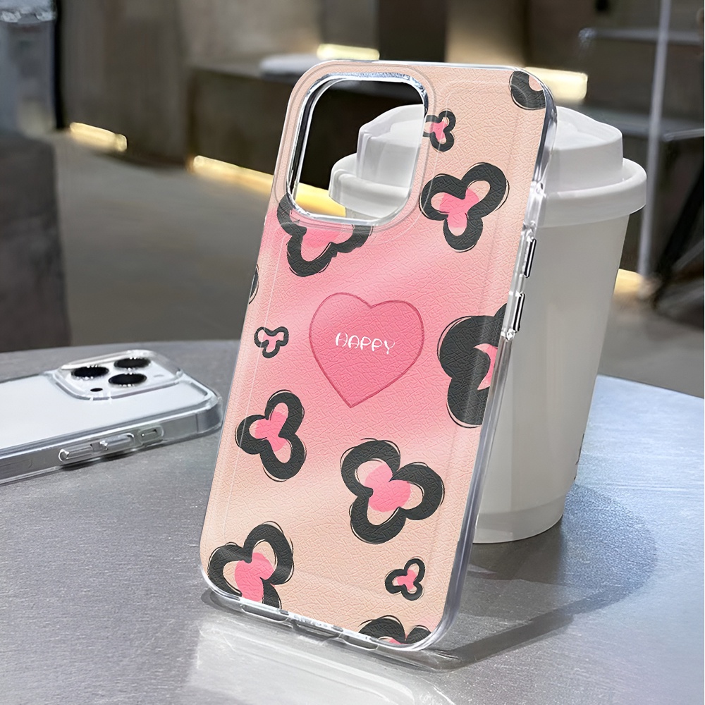 Ốp Điện Thoại Trong Suốt Chống Sốc In Hình Hoa Hồng Cho iphone 14 pro max 11 13 12 7 8 Plus X XR XSMax