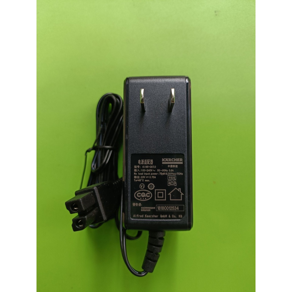 Đức Karcher Karcher Karcher Karcher Máy Hút Bụi 23V.75A Bộ Chuyển Đổi Nguồn 6.695-087.0 Sạc