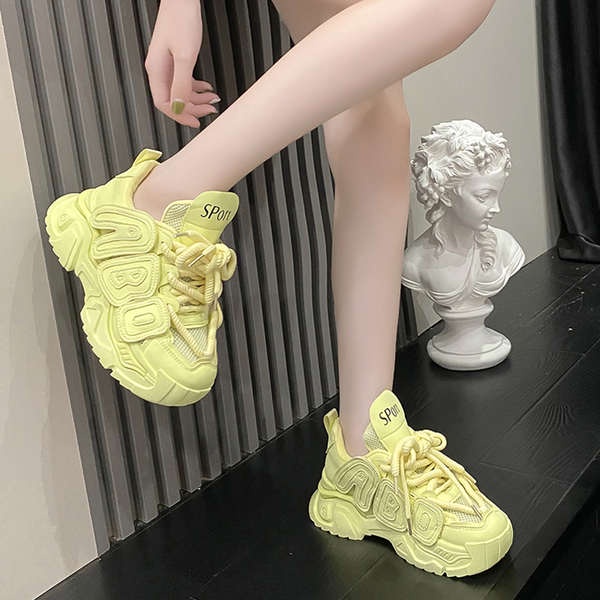 Giày Sneaker Đế Dày Quai Lưới Trong Suốt Thời Trang Mùa Hè 2023