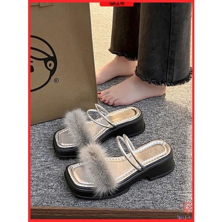 Dép Đi Biển Đế Dày Thời Trang Cá Tính Trẻ Trung