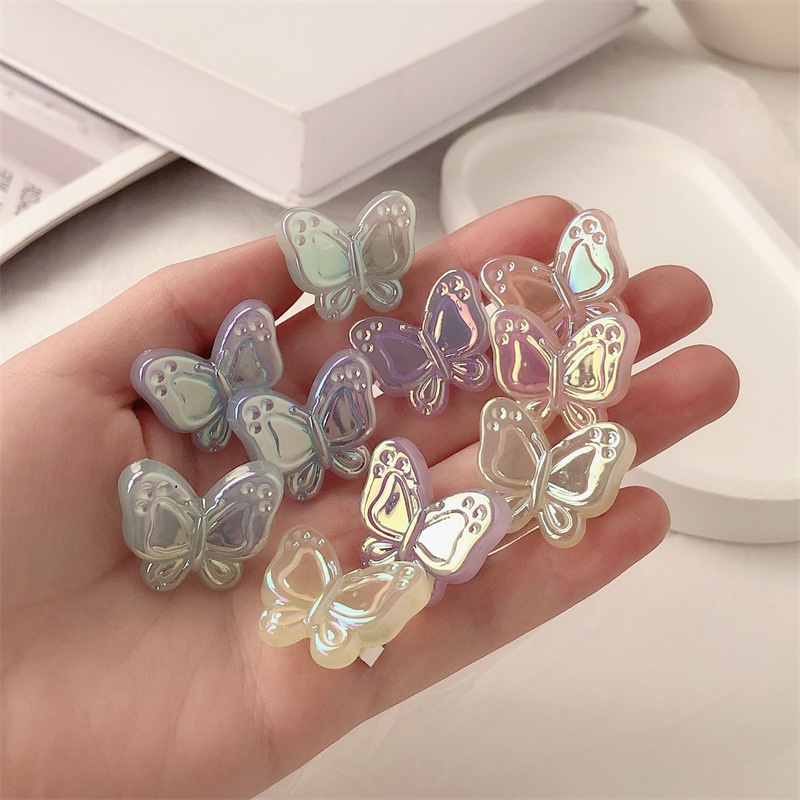 Kẹp Tóc Hình Bướm Nhiều Màu Dễ Thương Cho Nữ