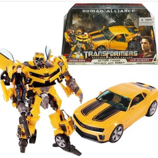Đồ chơi lắp ráp rô bốt biến hình bumblebee cho bé