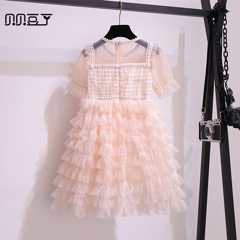 Đầm Công Chúa Xếp Tầng Thời Trang Mùa Hè Cho Bé Gái 2-13 Tuổi