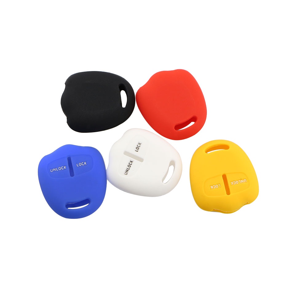 Vỏ Bọc Chìa Khóa Điều Khiển Từ Xa 2 Nút Bằng Silicone Cho Mitsubishi Lancer EX ASX Outlander Galant Pajero