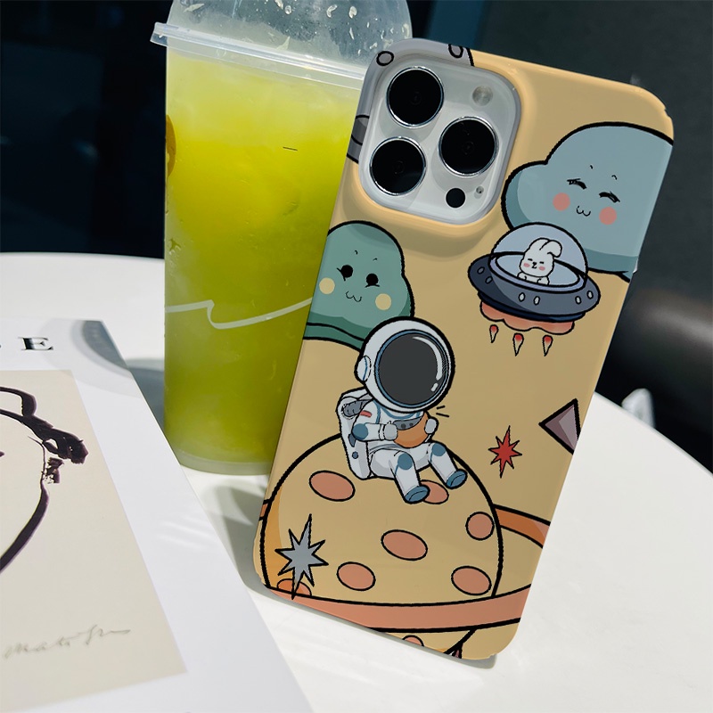 Ốp Điện Thoại Cứng In Hình Hành Tinh Cho iphone 14promax 11 13 12 7Plus 8 X XS Max