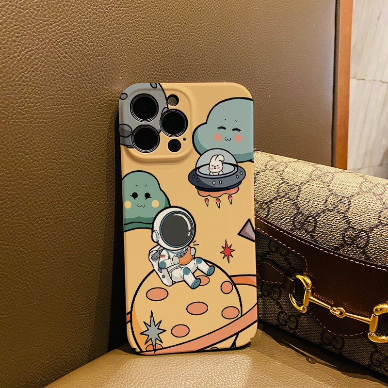 Ốp Điện Thoại Cứng In Hình Hành Tinh Cho iphone 14promax 11 13 12 7Plus 8 X XS Max