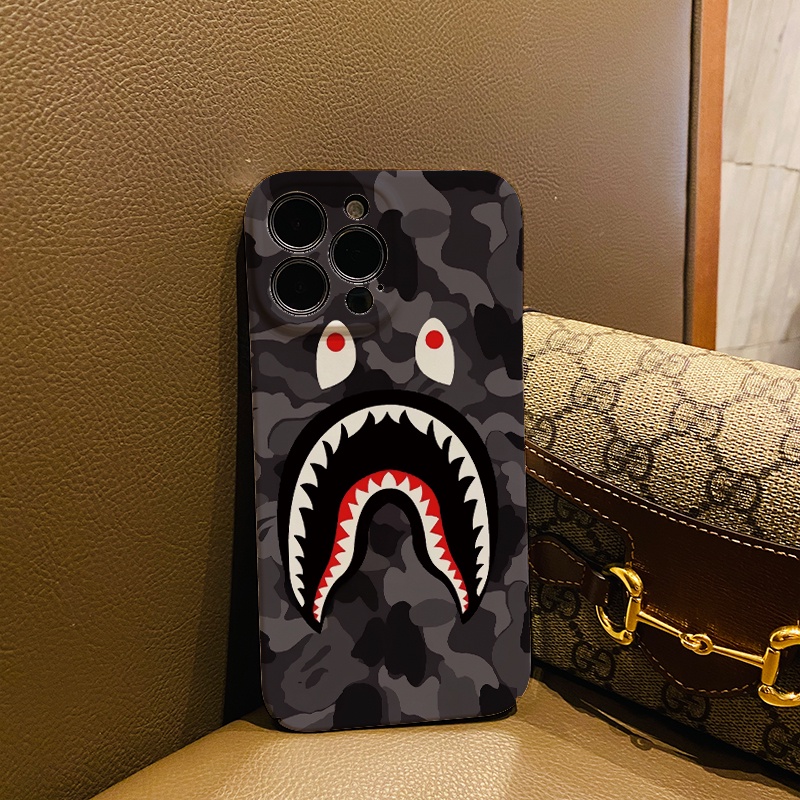 Ốp Điện Thoại Cứng Họa Tiết Rằn Ri / Cá Mập Độc Đáo Thời Trang Cho iphone 14 pro Max 11 13 12 7Plus 8 X XS