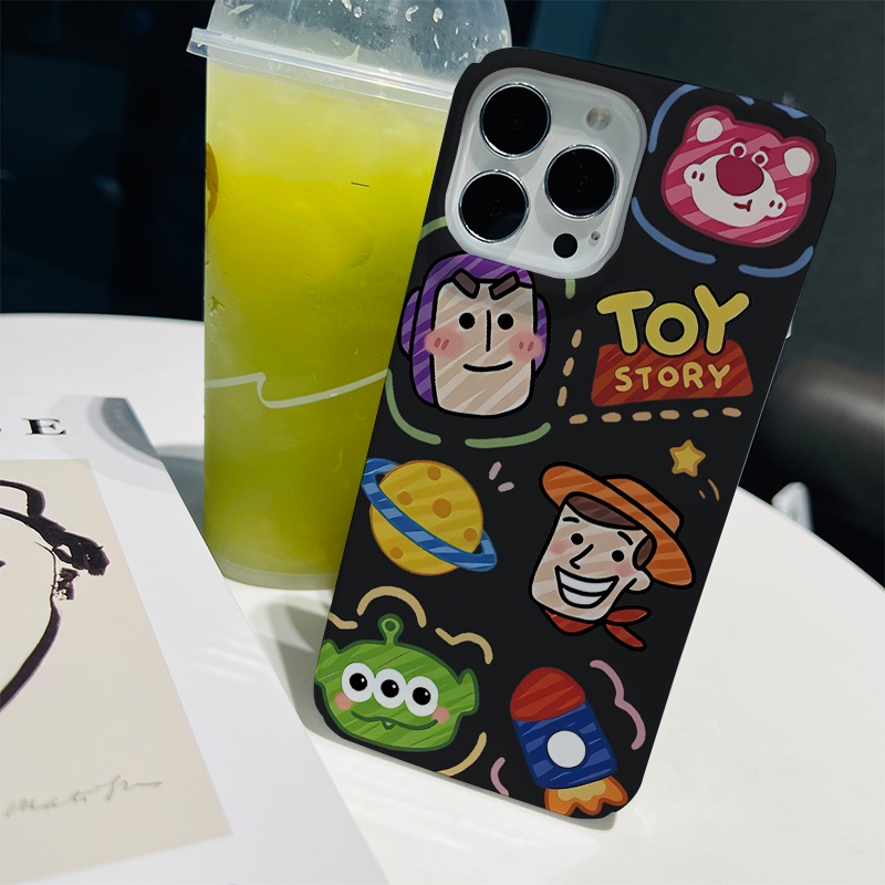 Ốp Điện Thoại Cứng Chống Sốc In Hình Toy Story Thời Trang Cho iphone 14 pro Max 11 13 12 7Plus 8 X XS Max