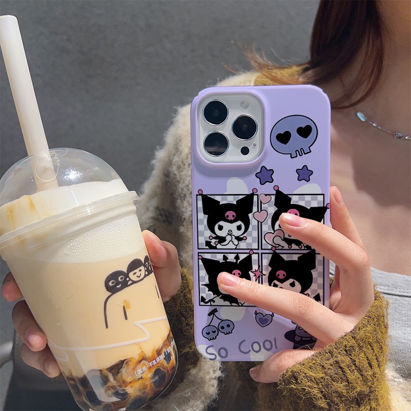 Ốp Điện Thoại Cứng Chống Sốc Họa Tiết Kẻ Sọc Thời Trang Cho iphone 14 pro Max 11 13 12 7Plus 8 X XS Max