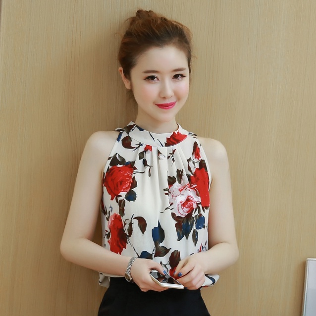 Áo Đầm Voan Không Tay Mùa Hè Hàn Quốc Cỡ Lớn Che Bụng Hợp Thời Trang Cho Nữ 2023