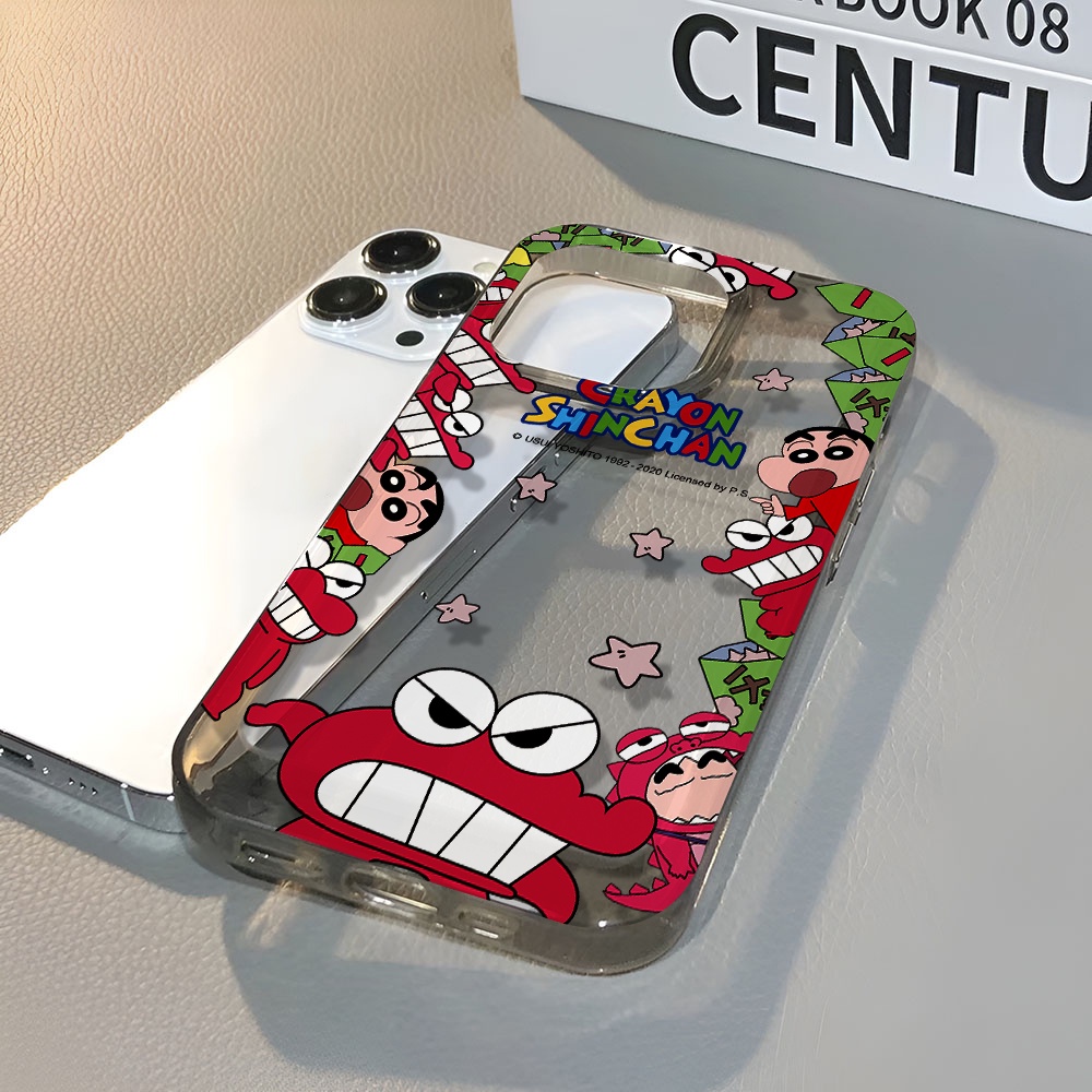 Ốp Điện Thoại Trong Suốt Chống Sốc In Hình Quái Vật Khủng Long Cho iphone 14 pro max 11 13 12 7 8 Plus X XR XSMax