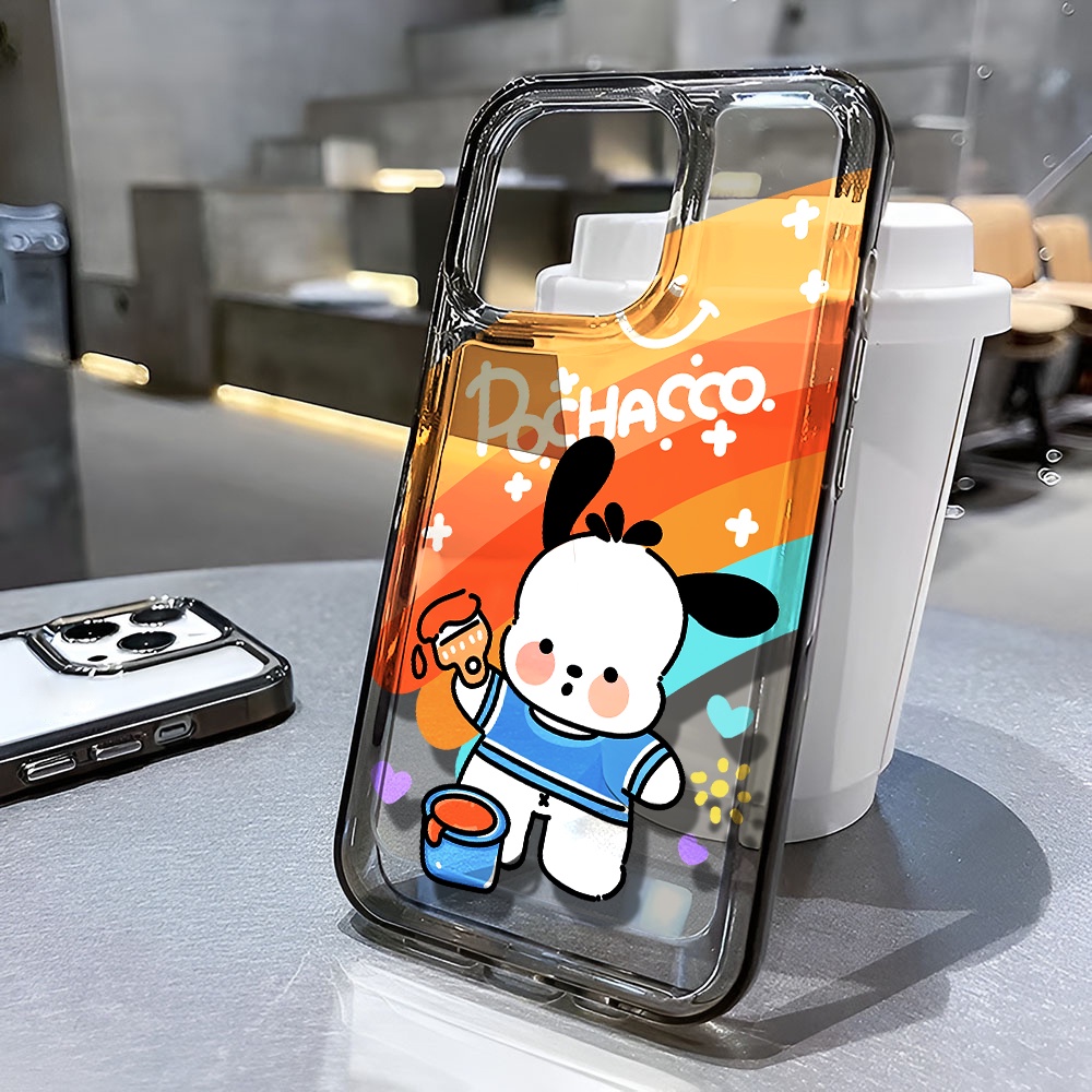 Ốp Điện Thoại Trong Suốt In Hình Cầu Vồng Cho iphone 14 pro max 11 13 12 7 8 Plus X XR XSMax