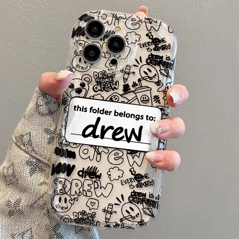 Ốp Điện Thoại Dẻo Trong Suốt Họa Tiết Độc Đáo Thời Trang Cho iphone 14 pro Max 11 13 12 7Plus 8 X XS Max