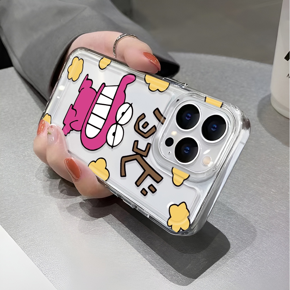 Ốp Điện Thoại Tpu Trong Suốt In Hình Quái Vật Vũ Trụ Đỏ Cho iphone 14 pro max 11 13 12 7 8 Plus X XR XSMax