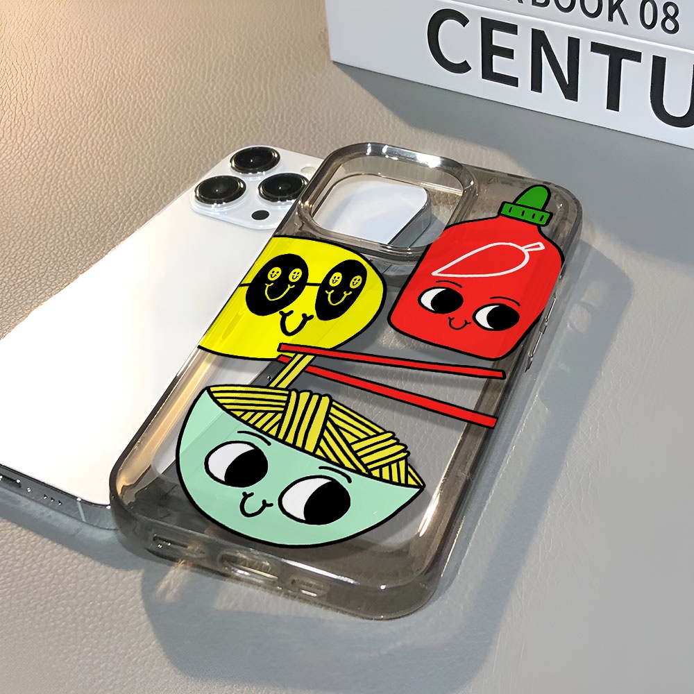 Ốp Điện Thoại Trong Suốt Chống Sốc In Họa Tiết Hoạt Hình Cho iphone 14 pro max 11 13 12 7 8 Plus X XR XSMax