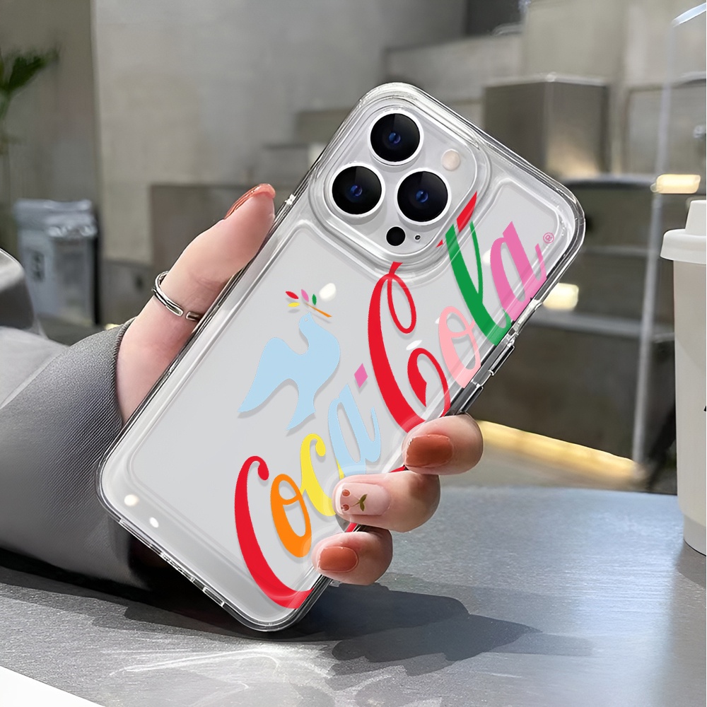 Ốp Điện Thoại Trong Suốt Chống Sốc Họa Tiết Chim Hoạt Hình Cho iphone 14 pro max 11 13 12 7 8 Plus X XR XSMax