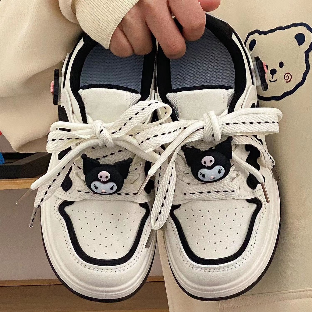 Giày Sneaker Đế Dày Thời Trang 2023 Dễ Thương Cho Nữ