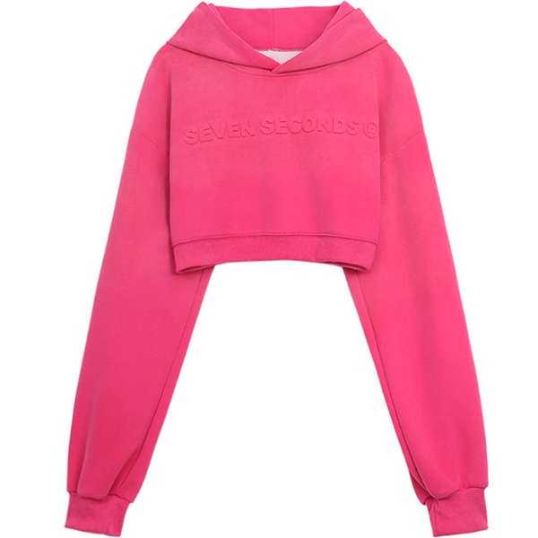 Áo Hoodie Dài Tay In Chữ Cá Tính Dành Cho Nữ