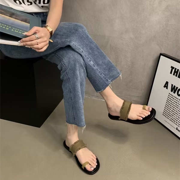 Dép Xỏ Ngón Đế Bằng Thời Trang Cho Nữ