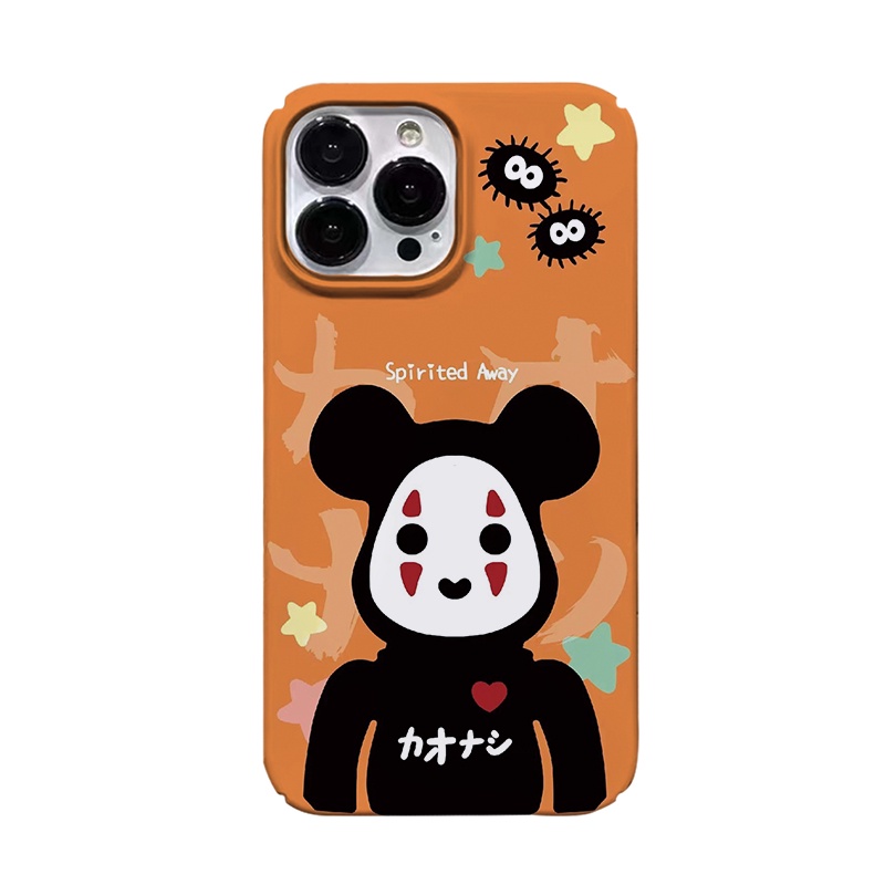 Ốp Điện Thoại Cứng In Hình Gấu KAWS Halloween Cho iphone 14promax 11 13 12 7Plus 8 X XS Max