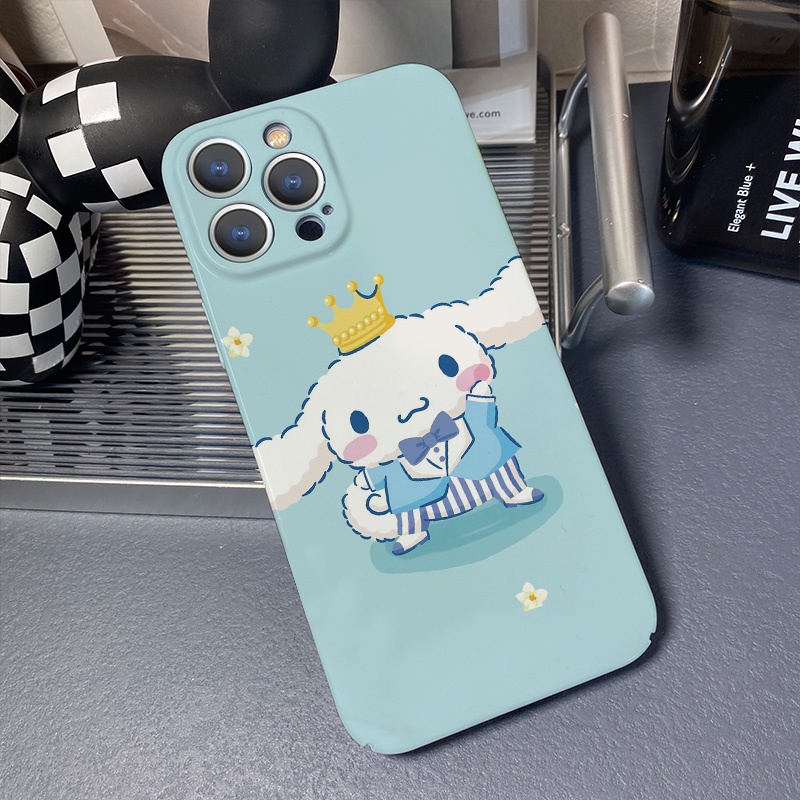 Ốp Điện Thoại Cứng Chống Sốc Hình Cinnamoroll Dễ Thương Cho iphone 14promax 11 13 12 7Plus 8 X XS Max