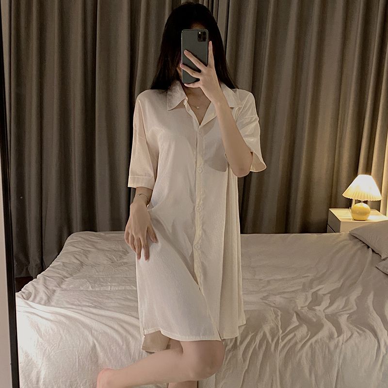 Đầm Ngủ Dáng Dài Phong Cách Mới Năm 2023 Thời Trang Mùa Hè Quyến Rũ Cho Nữ