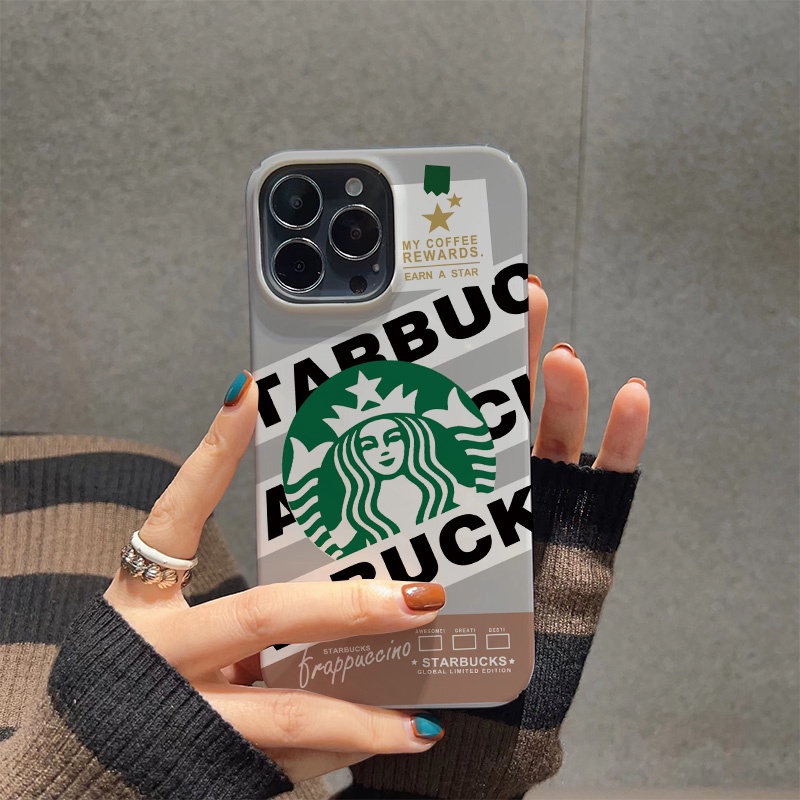 Ốp Điện Thoại Cứng In Hình Cà Phê Thời Trang Cho iphone 14 pro Max 11 13 12 7Plus 8 X XS Max