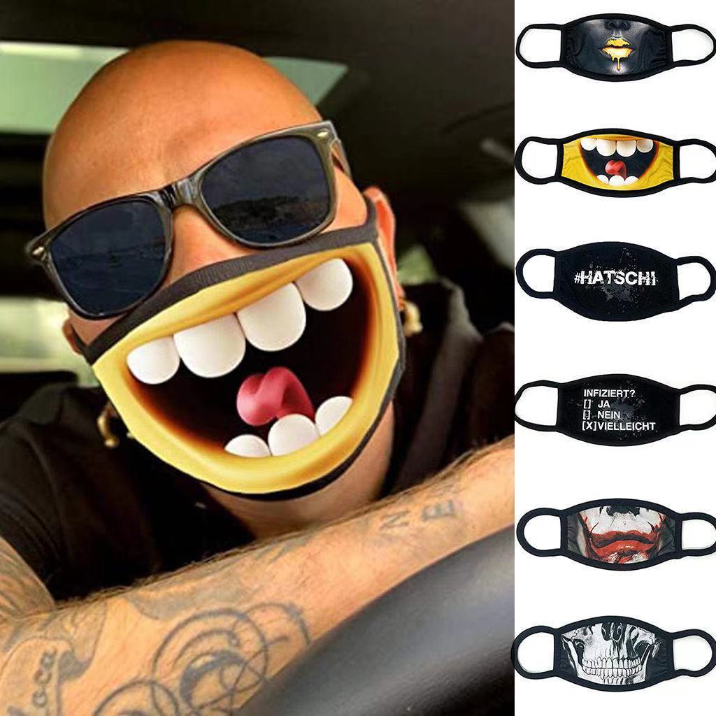 Mặt Nạ Tiktok Mô Hình 3D Vui Nhộn Sáng Tạo Có Thể Giặt Được