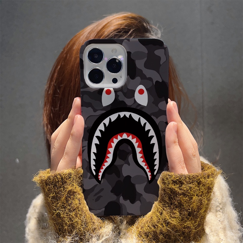 Ốp Điện Thoại Cứng Họa Tiết Rằn Ri / Cá Mập Độc Đáo Thời Trang Cho iphone 14 pro Max 11 13 12 7Plus 8 X XS