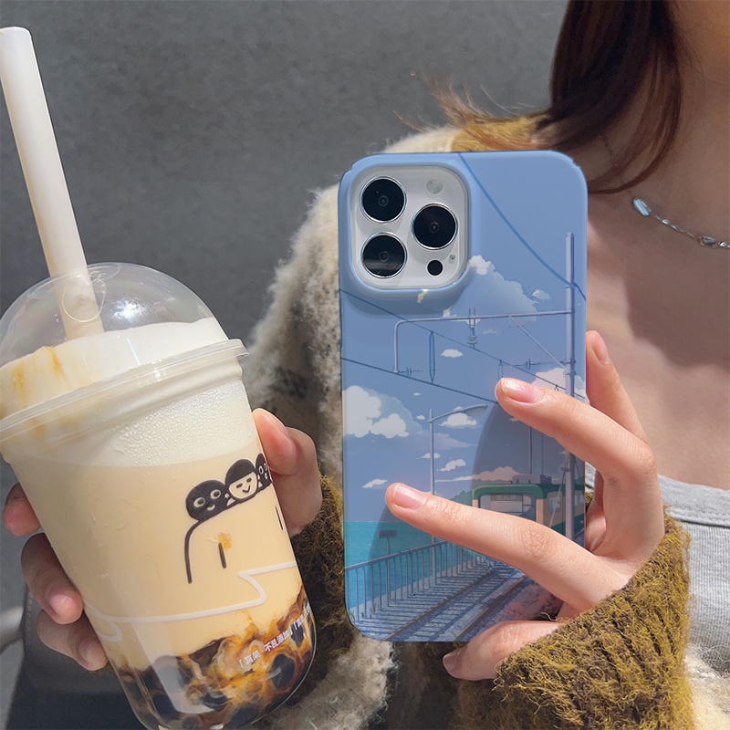 Ốp Điện Thoại Cứng Chống Sốc Họa Tiết Thời Trang Cho iphone 14 pro Max 11 13 12 7Plus 8 X XS Max