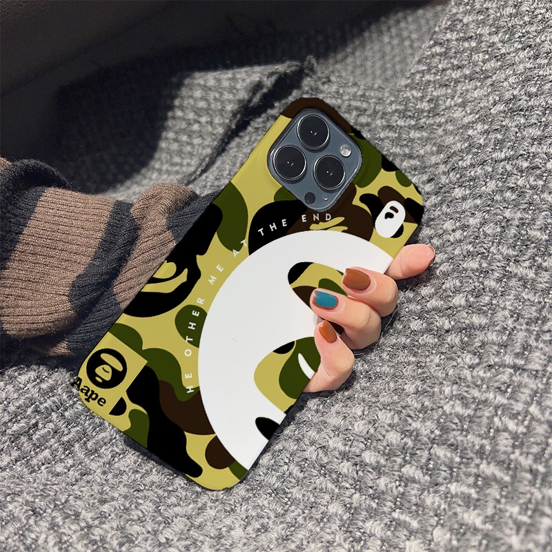 Ốp Điện Thoại Cứng Chống Sốc Họa Tiết Rằn Ri Cho iphone 14 pro Max 11 13 12 7Plus 8 X XS Max