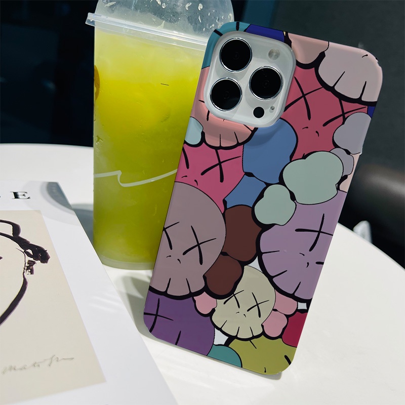 Ốp Điện Thoại Cứng Chống Sốc In Hình Gấu Hoạt Hình Cho iphone 14 pro Max 11 13 12 7Plus 8 X XS Max