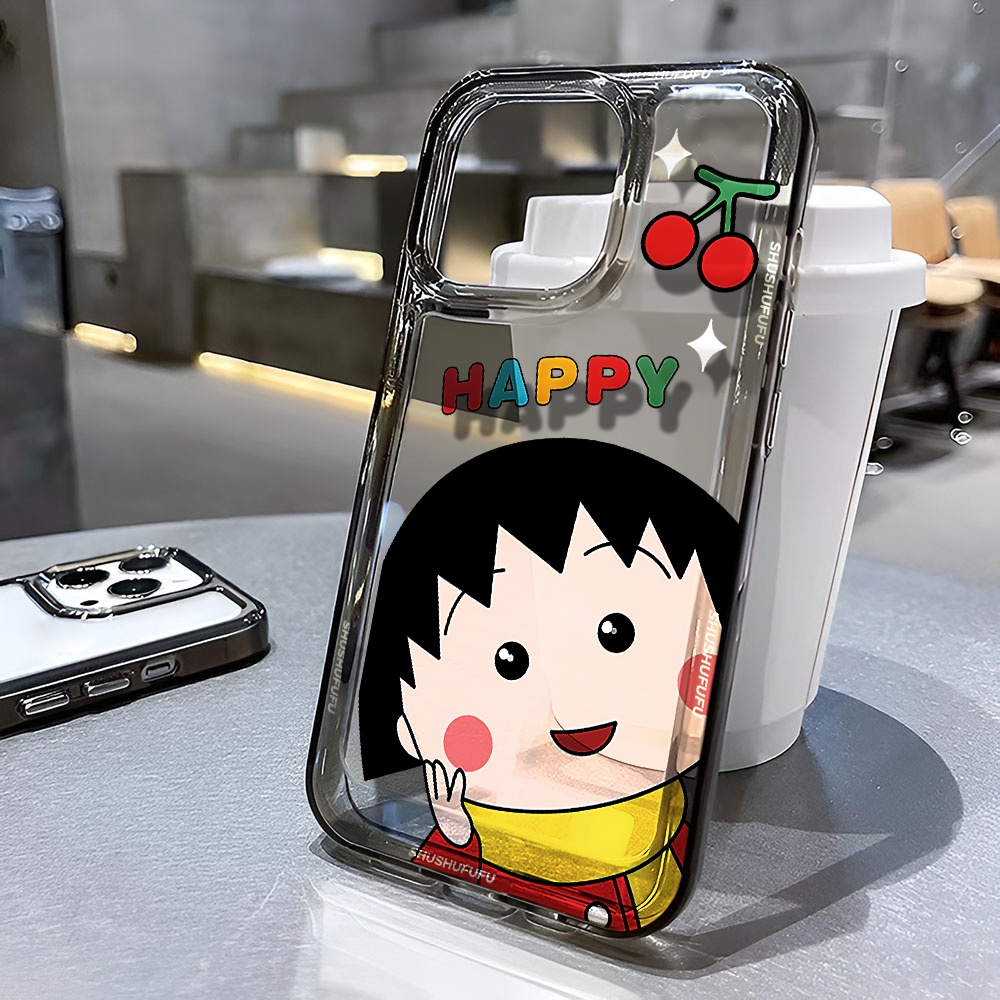 Ốp Điện Thoại Trong Suốt Họa Tiết Hoạt Hình Cho iphone 14 pro max 11 13 12 7 8 Plus X XR XSMax