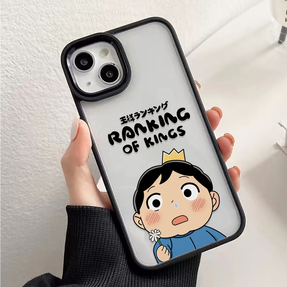 Ốp Điện Thoại Nhựa Acrylic Cứng Trong Suốt In Hình Cậu Bé Hoạt Hình Cho iphone 14 pro Max 11 13 12 7Plus 8 X XS Max