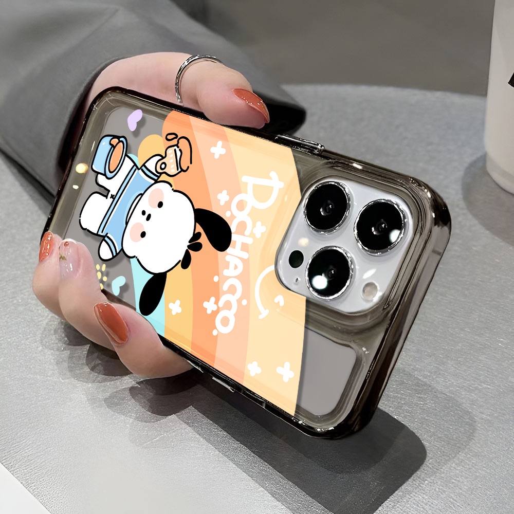 Ốp Điện Thoại Trong Suốt In Hình Cầu Vồng Cho iphone 14 pro max 11 13 12 7 8 Plus X XR XSMax