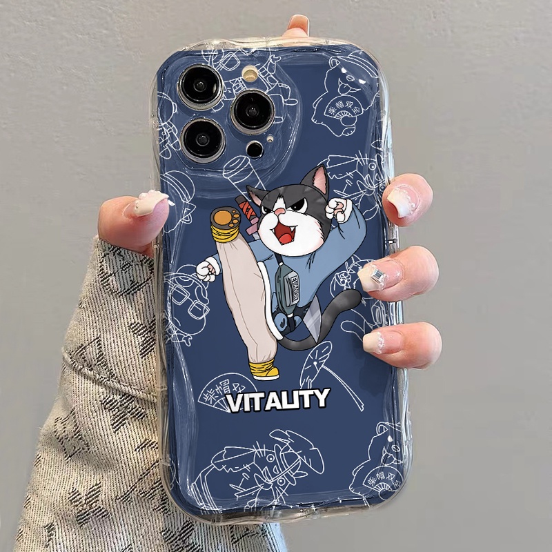 Ốp Điện Thoại Mềm Trong Suốt Họa Tiết Kung Fu Dành Cho iphone 14 pro Max 11 13 12 7 Plus 8 X XS Max