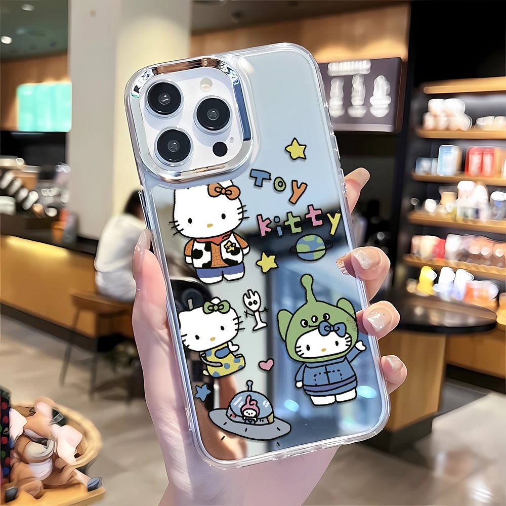 Ốp Điện Thoại Họa Tiết Hello Kitty Cho iphone 14 pro max 11 12 13 8 7 Plus X XR XSMax