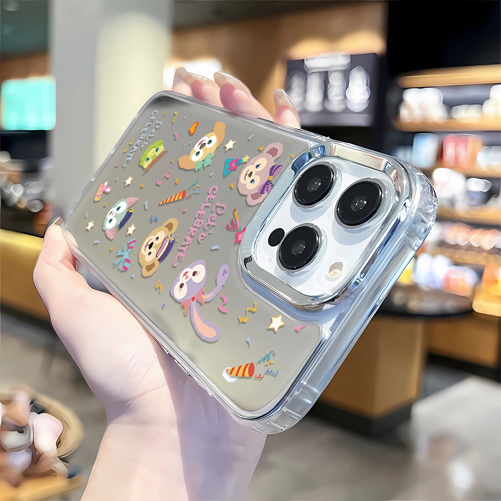 Ốp Điện Thoại Họa Tiết Gấu duffy Cho iphone 14 pro max 11 12 13 8 7 Plus X XR XSMax