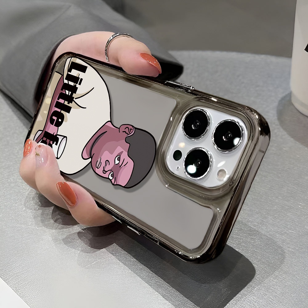 Ốp Điện Thoại Trong Suốt In Hình Cậu Bé Không Gian Cho iphone 14 pro max 11 13 12 7 8 Plus X XR XSMax