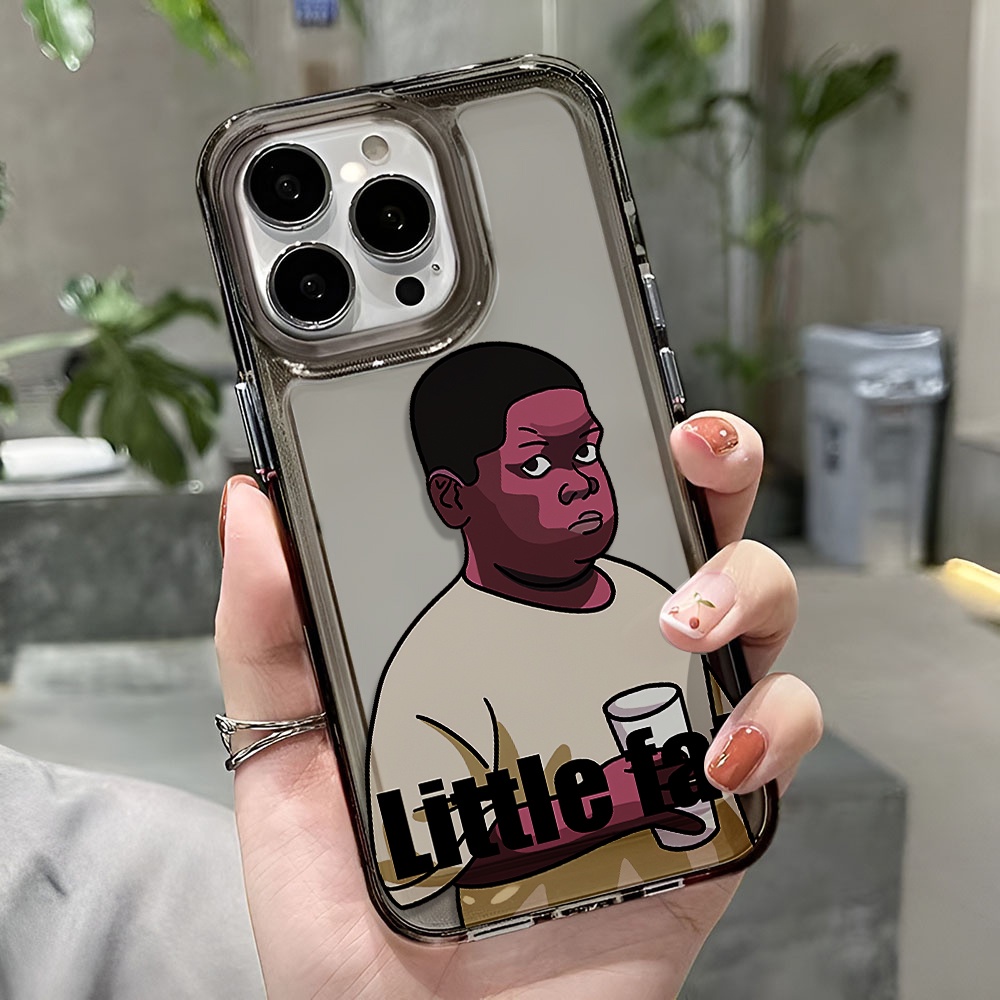 Ốp Điện Thoại Trong Suốt In Hình Cậu Bé Không Gian Cho iphone 14 pro max 11 13 12 7 8 Plus X XR XSMax