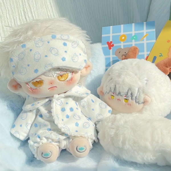 Bộ Đồ Ngủ Cotton 20cm Xinh Xắn Dành Cho Búp Bê