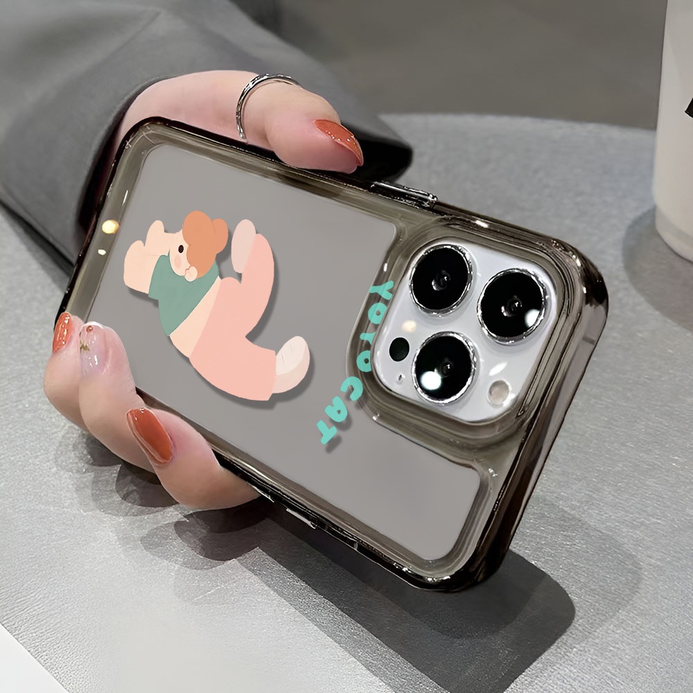 Ốp Điện Thoại Trong Suốt In Hình Cậu Bé Không Gian Hoạt Hình Cho iphone 14 pro max 11 13 12 7 8 Plus X XR XSMax