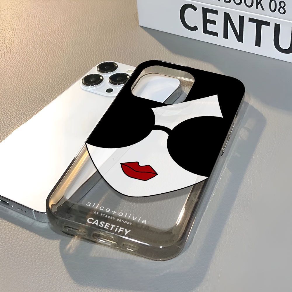 Ốp Điện Thoại Trong Suốt Chống Sốc In Hình Cô Gái Không Gian Cho iphone 14 pro max 11 13 12 7 8 Plus X XR XSMax