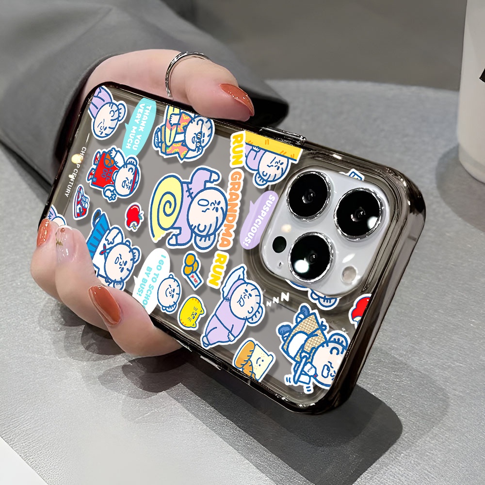 Ốp Điện Thoại Trong Suốt Chống Sốc In Họa Tiết Hoạt Hình Cho iphone 14 pro max 11 13 12 7 8 Plus X XR XSMax