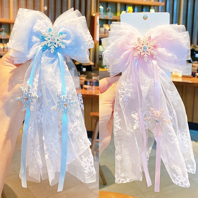 ✨Hàng Có Sẵn! Hộp Đựng Tai Nghe✨ Kẹp Tóc Hình Nơ Dễ Thương Cho Bé Gái